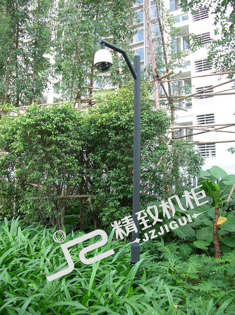 鍍鋅鋼管立桿-灰色