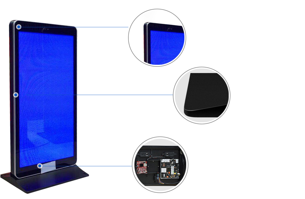 廣告機(jī)外殼細(xì)節(jié)