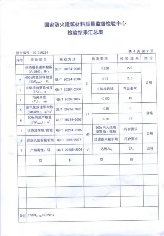 防火板檢驗(yàn)報(bào)告02
