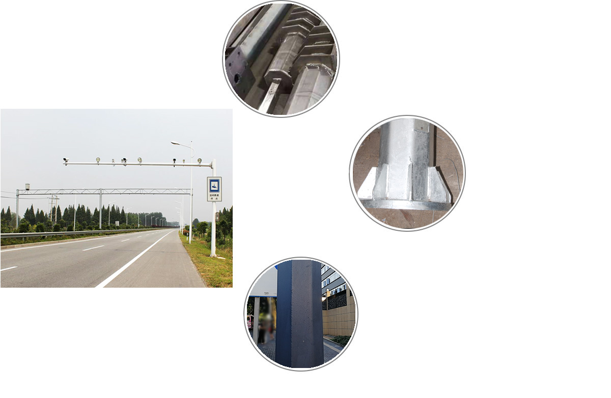 監(jiān)控立桿產品細節(jié)圖